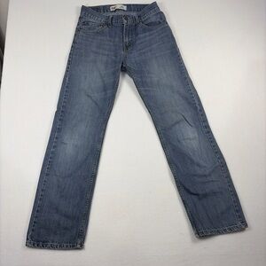 Levi's 505 Regular Fit Straight Leg Denim Jeans 20 Slim (28x30) Blue Medium Wash